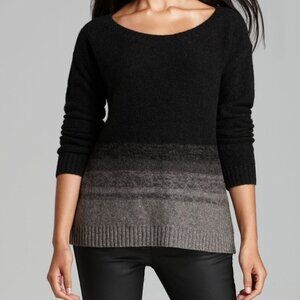 Eileen Fisher Italian Ash Charcoal Supersoft Yak Merino Sweater Small Women's